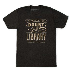 NWOT Out of Print Harry Potter Hermione Granger Unisex T-shirt sz M